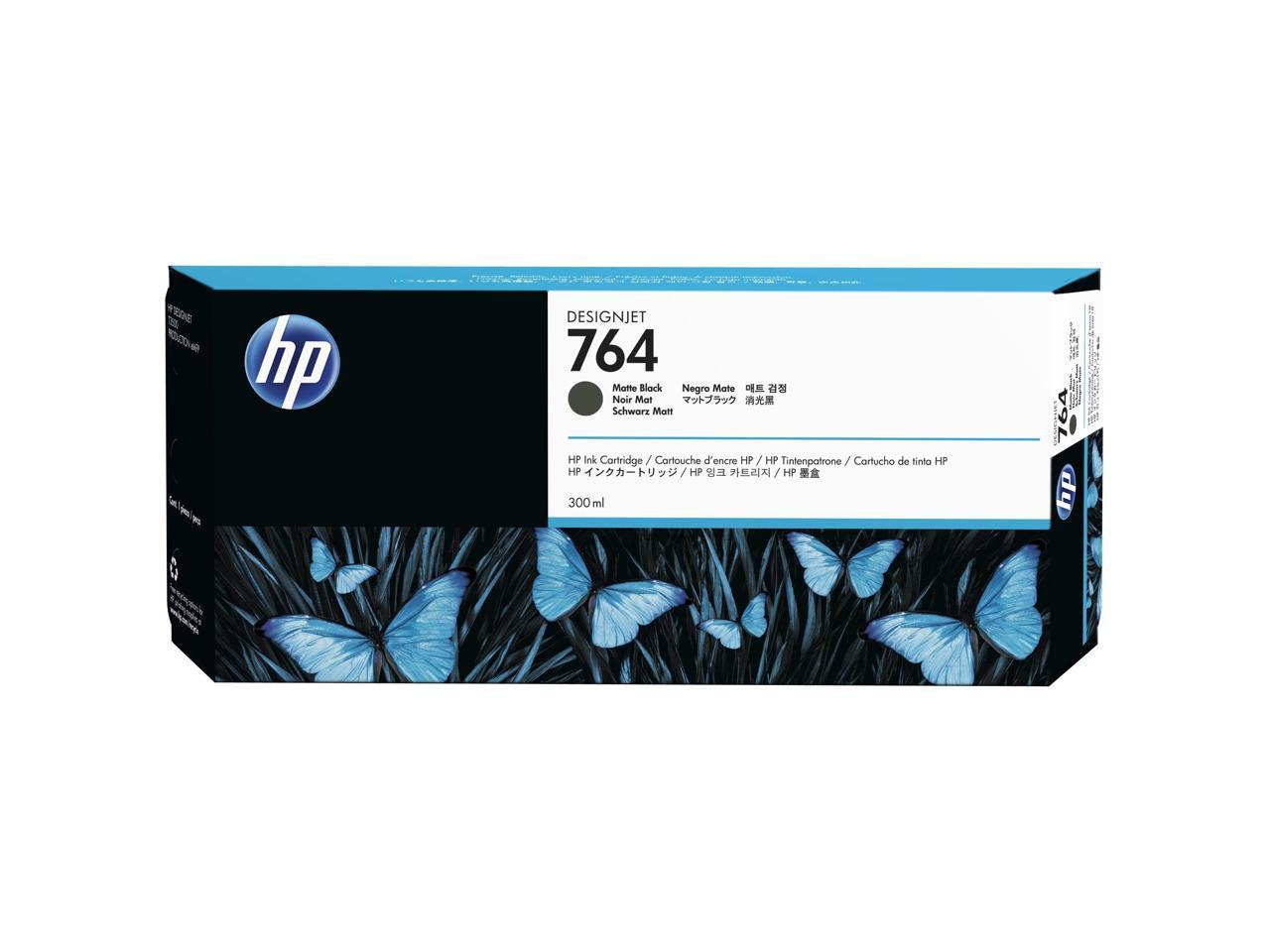 HP 764-C1Q16A Mat Siyah Orijinal Kartuş 300 ml.