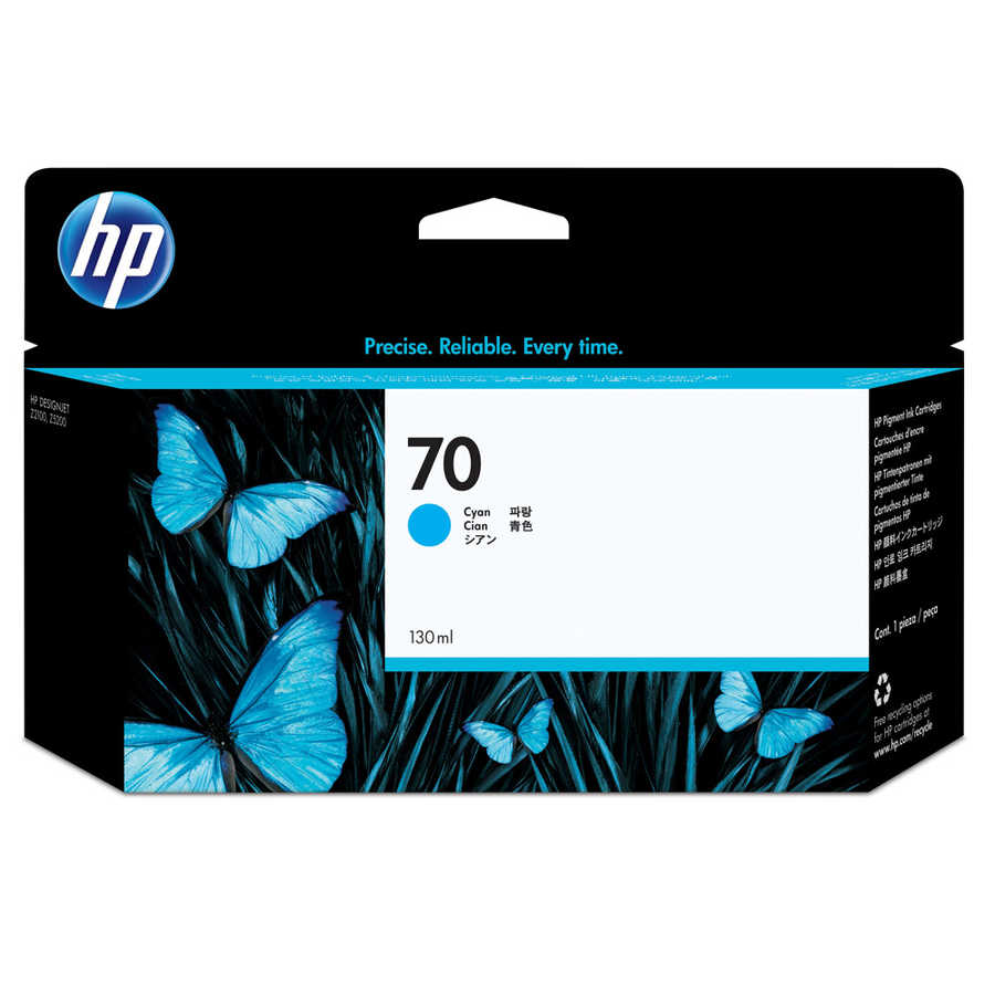 HP 70 C9452A Mavi Orijinal Kartuş 130 ML.
