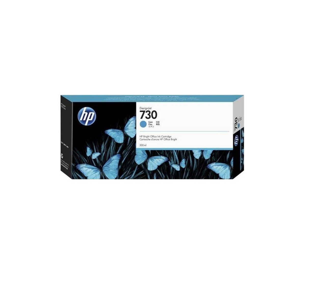 HP 730 P2V68A Mavi Orijinal Kartuş 300 ml. Yüksek Kapasiteli
