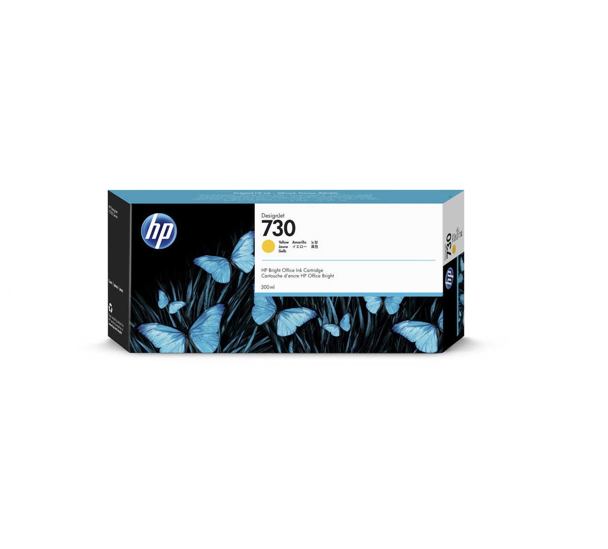 HP 730 P2V70A Sarı Orijinal Kartuş 300 ml. Yüksek Kapasiteli