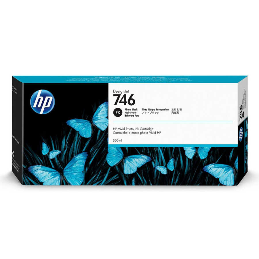 Hp 746-P2V82A Foto Siyah Orijinal Kartuş 300 ml.