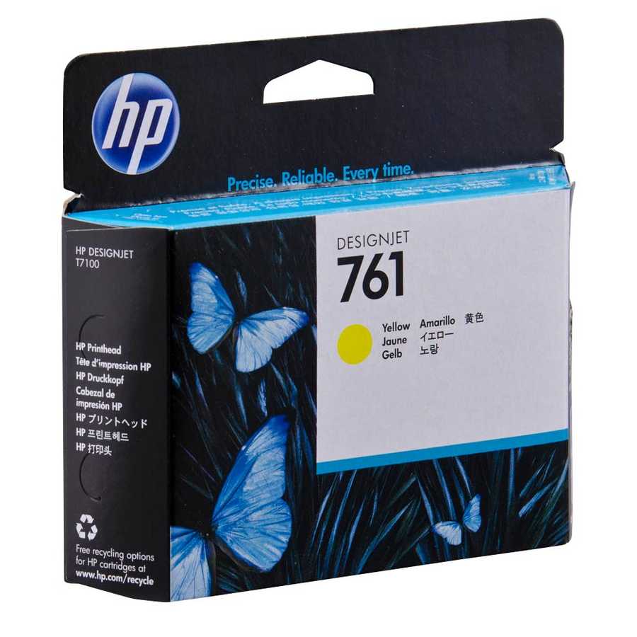 HP 761 CH645A Orijinal Sarı Baskı Kafası