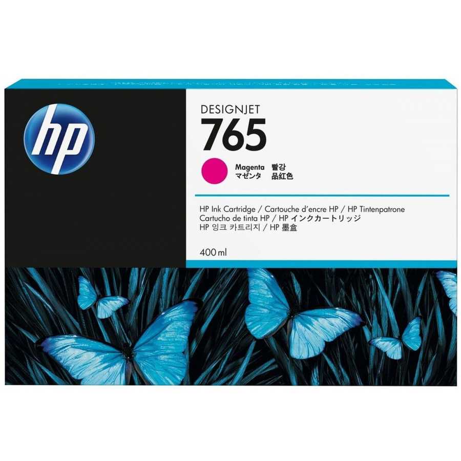 HP 765 F9J51A Kırmızı Orijinal Kartuş 400 ml.