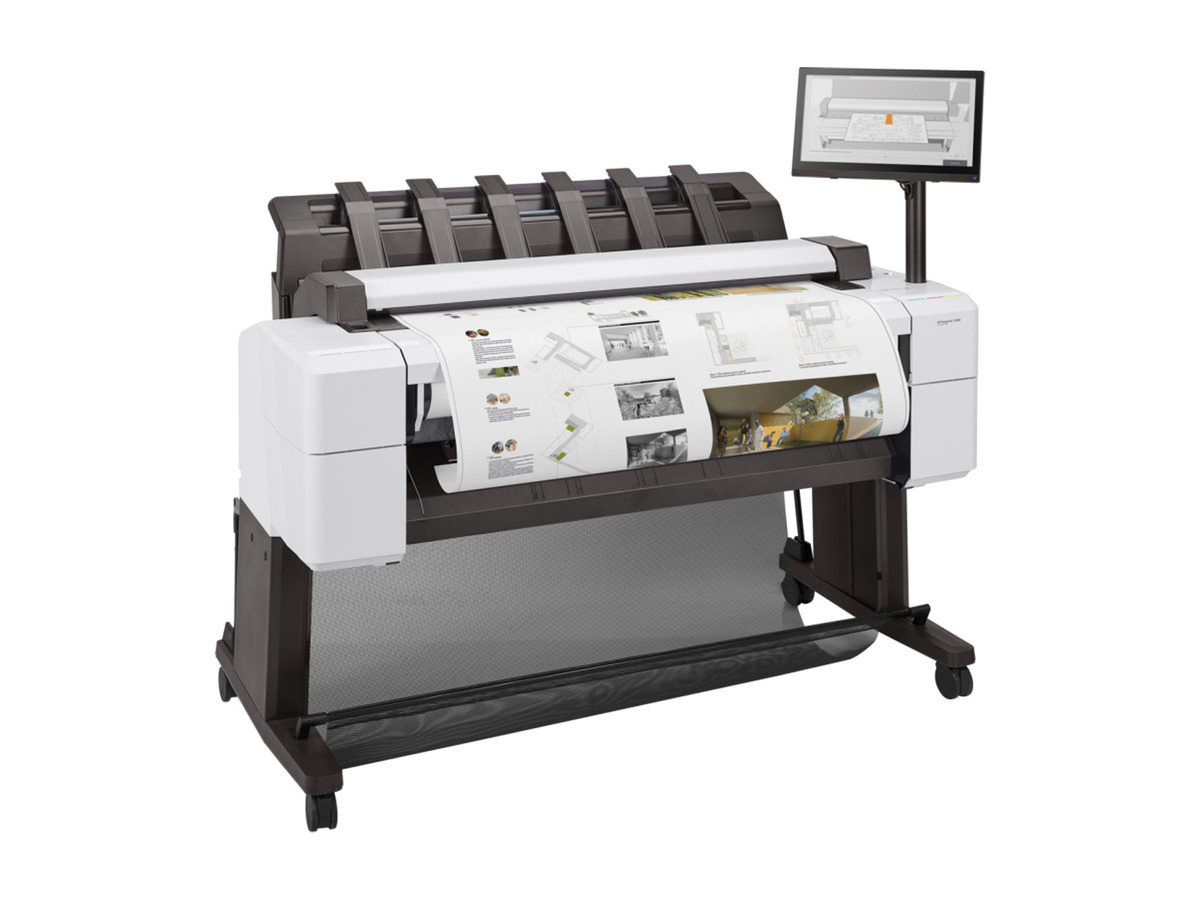 HP DesignJet T2600PS 36" Geniş Format Çizici Plotter (3XB78A) - Görsel 2