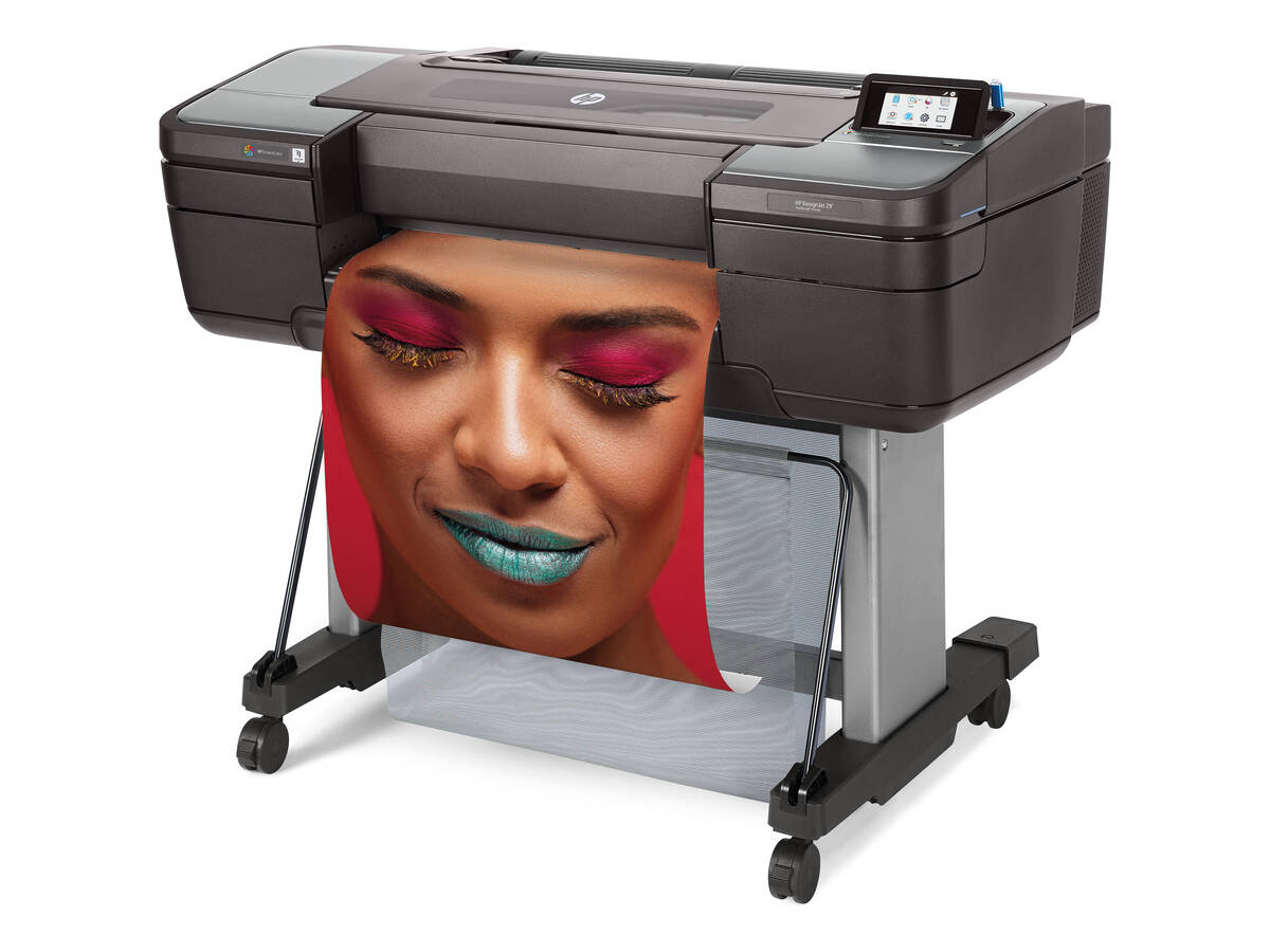 HP DesignJet Z9+ PS 24" Geniş Format Çizici Plotter (W3Z71A) - Görsel 3